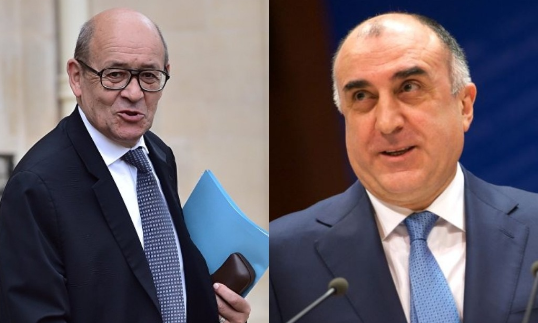 Ֆրանսիայի և Ադրբեջանի ԱԳ նախարարները քննարկել է ԼՂ հակամարտության կարգավորման գործընթացը