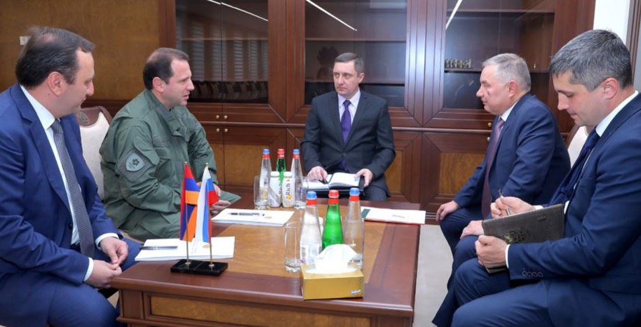 Դավիթ Տոնոյանը հանդիպել է ՌԴ ՊՆ միջազգային ռազմական համագործակցության գլխավոր վարչության պետին
