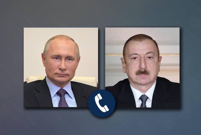 Պուտինը և Ալիևը քննարկել են հայ-ադրբեջանական սահմանին տեղի ունեցած միջադեպը. kremlin.ru