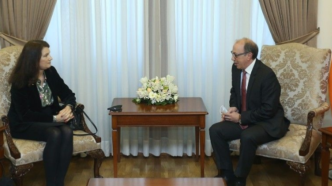 Արա Այվազյանը հեռախոսազրույց է ունեցել ԵԱՀԿ Գործող նախագահ Անն Լինդեի հետ