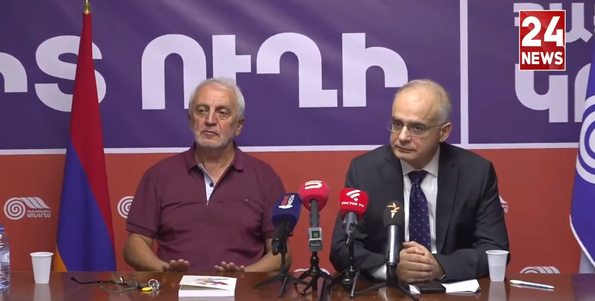 ՀԱԿ փոխնախագահներ Լևոն Զուրաբյանի և Արամ Մանուկյանի ասուլիսը (տեսանյութ)
