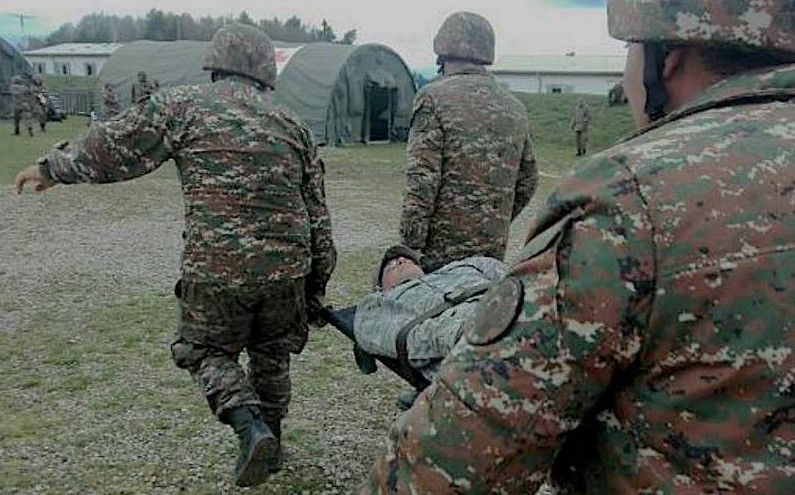 Խոսնակ. 10 վիրավոր զինծառայող է բուժում ստանում. մեկի վիճակը ծայրահեղ ծանր է