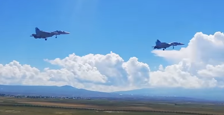 «Սու-30CM »-ները դուրս են գալիս մարտական հերթապահության (տեսանյութ)