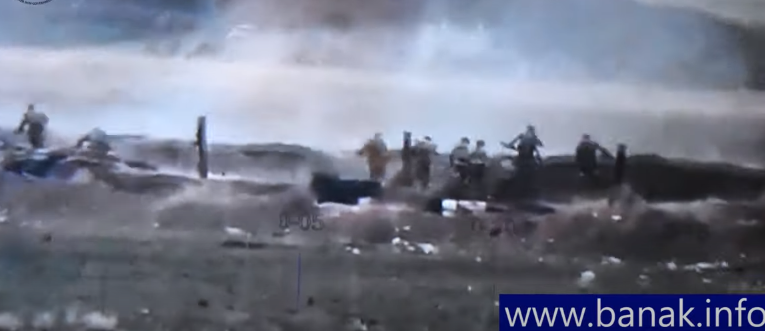 Ադրբեջանցիները փախչում են իրենց դիրքերից (տեսանյութ)