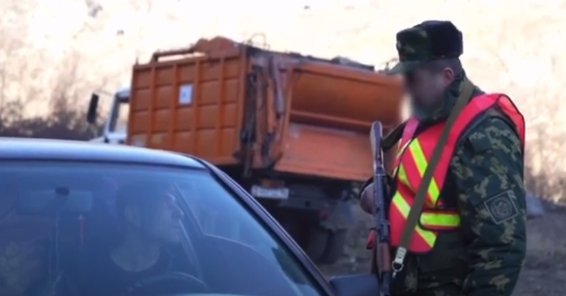 Հայ և ռուս սահմանապահները հսկում են Գորիս-Կապան ճանապարհի անվտանգությունը (տեսանյութ)